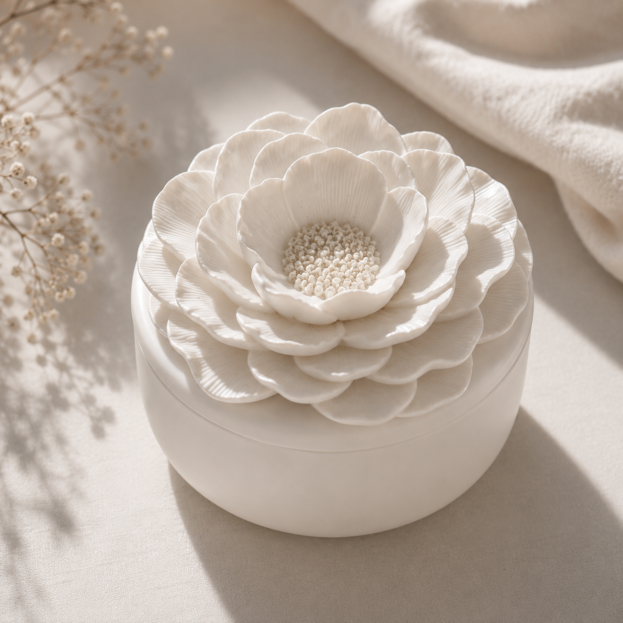 Flower scented candle gift NZ