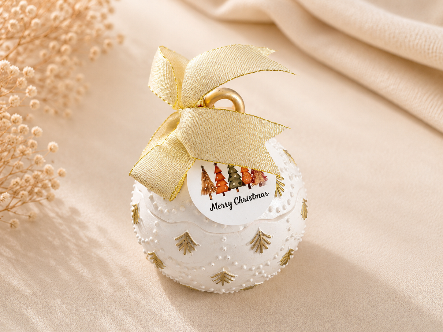 Christmas Ornament Candle